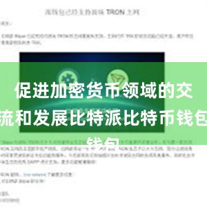 促进加密货币领域的交流和发展比特派比特币钱包